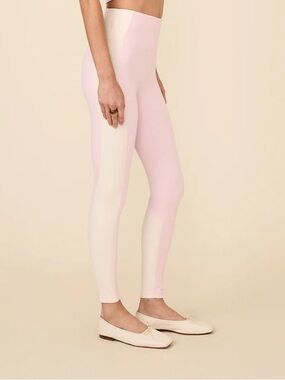 Nylora pink and white leggings